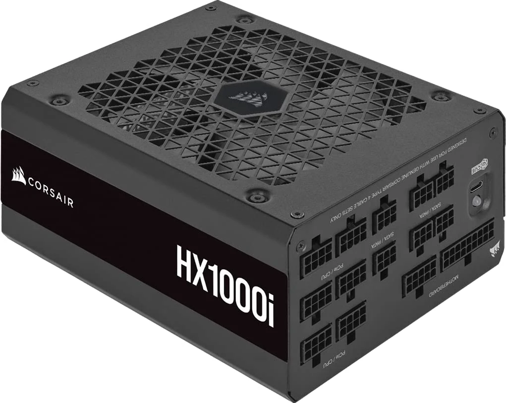 Nguồn PC Corsair HX1000 - 80 Plus Platinum - Full Modular - New