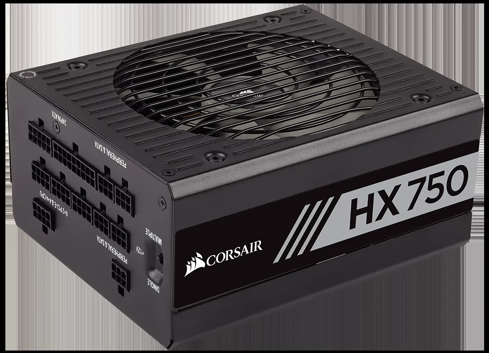 Nguồn PC Corsair HX750 - 80 Plus Platinum - Full Modular - New