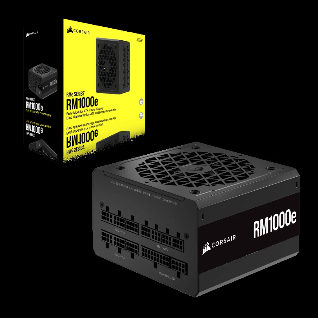 Nguồn PC Corsair RM1000e ATX 3.0 - 80 Plus Gold - Full Modular - New