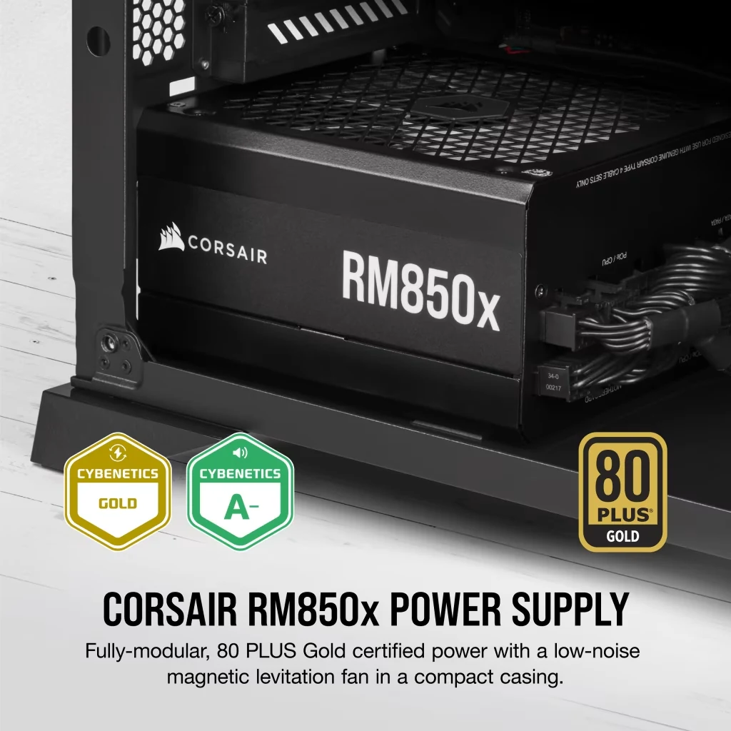 Nguồn PC Corsair RM850 - 80 Plus Gold - Full Modular - New