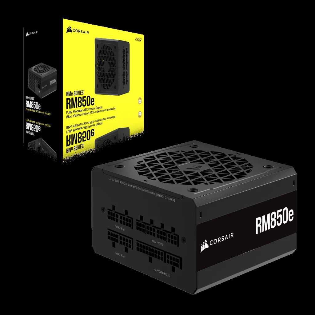 Nguồn PC Corsair RM850e ATX 3.0 - 80 Plus Gold - Full Modular - New