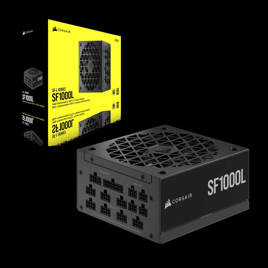Nguồn PC Corsair SF1000L - 80 Plus Gold - Full Modular - New