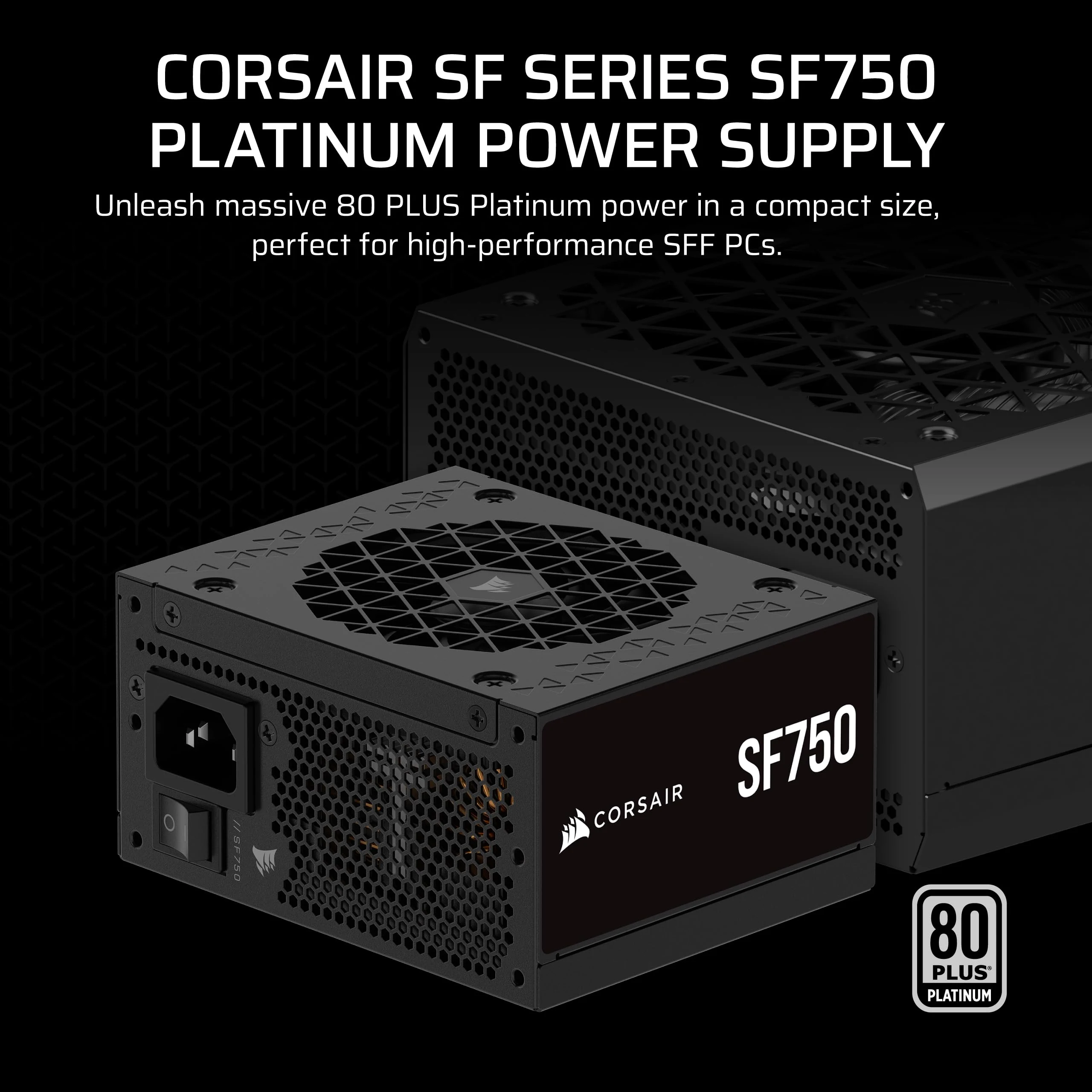 Nguồn PC Corsair SF750 - 80 Plus Platinum - Full Modular - New