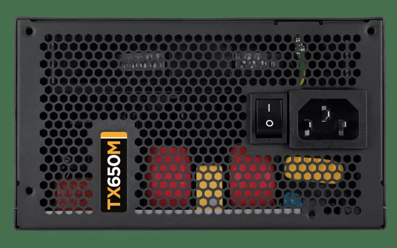 Nguồn PC Corsair TX650M - 80 Plus Gold - Semi Modular - New