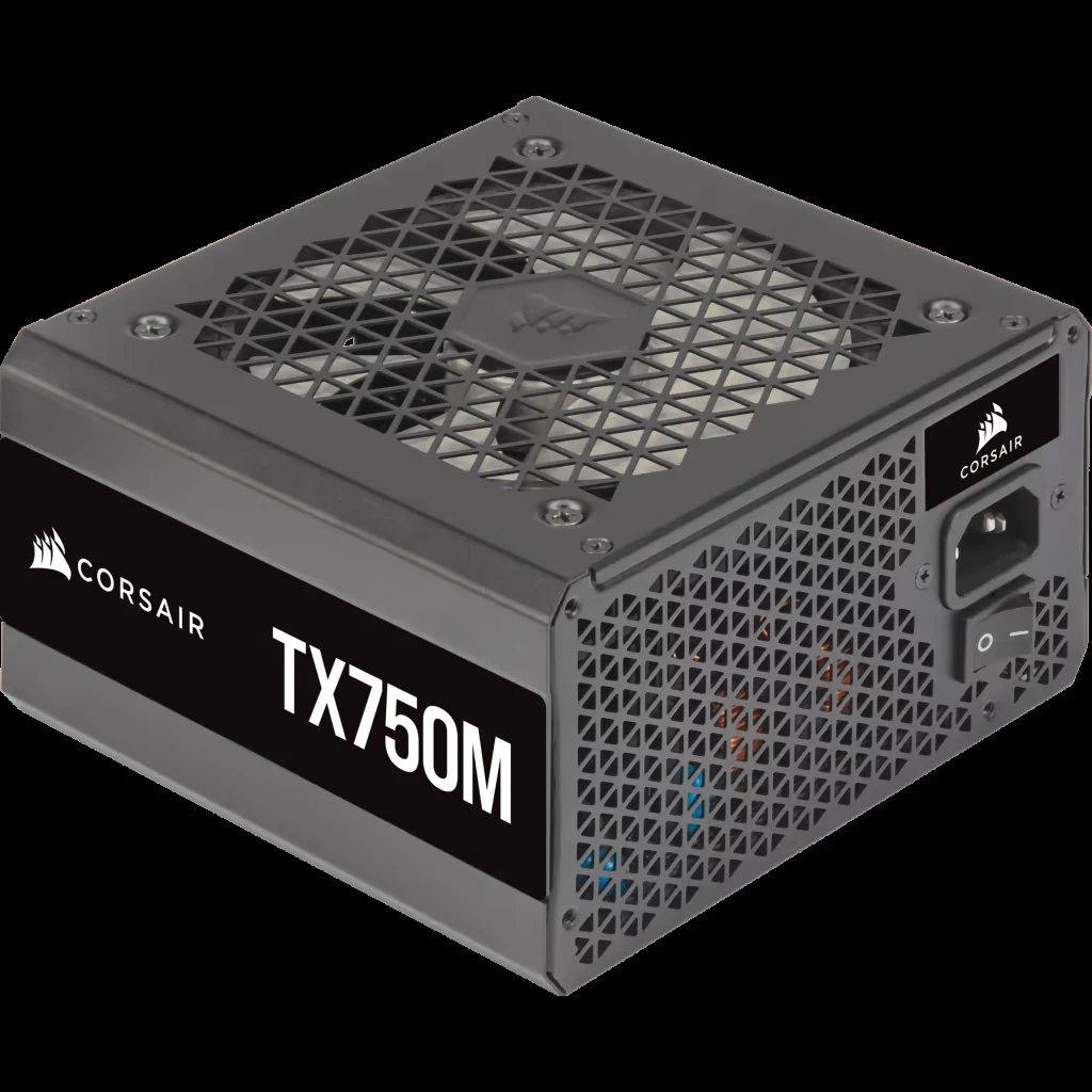 Nguồn PC Corsair TX750M - 80 Plus Gold - Semi Modular - New