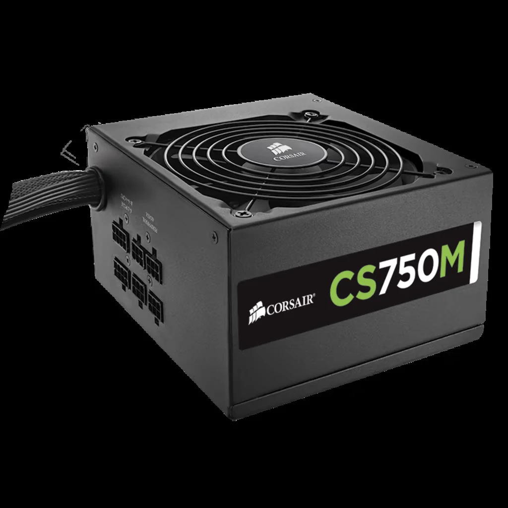 Nguồn PC Corsair TX750M - 80 Plus Gold - Semi Modular - New