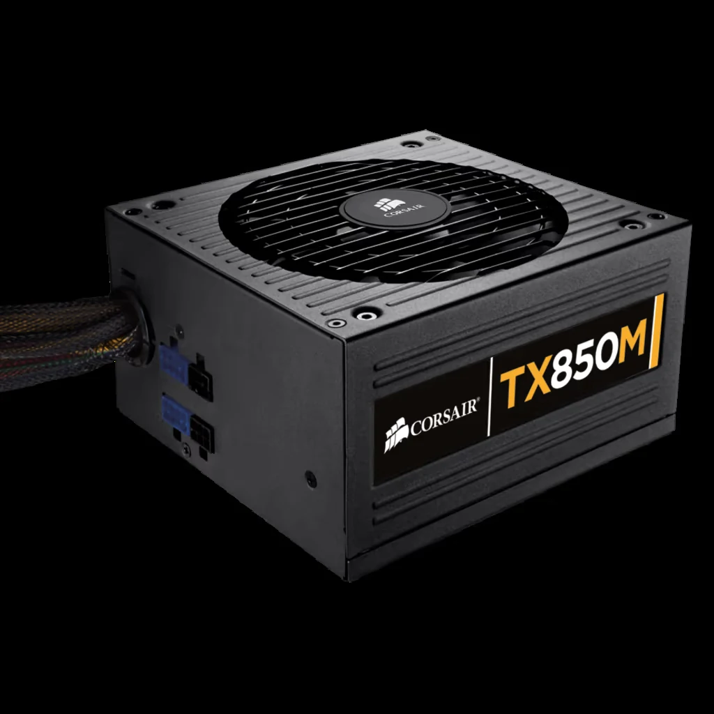 Nguồn PC Corsair TX850M - 80 Plus Gold - Semi Modular - New