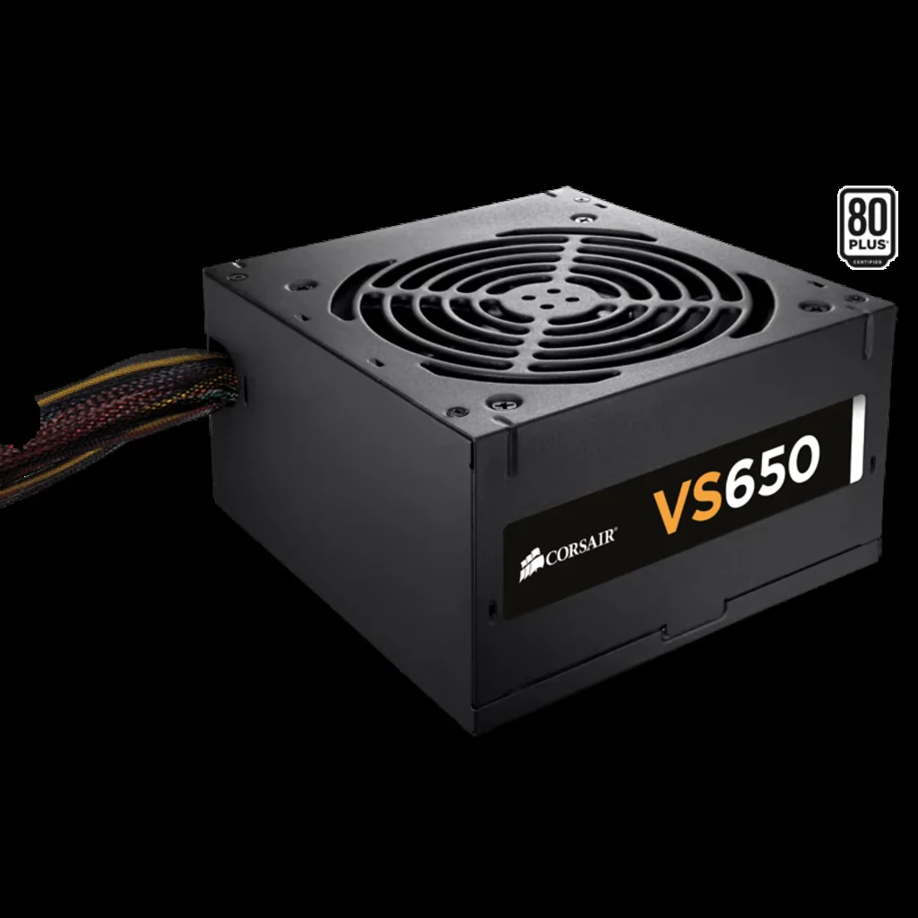 Nguồn PC Corsair VS650 - 80 Plus White - Non Modular - New