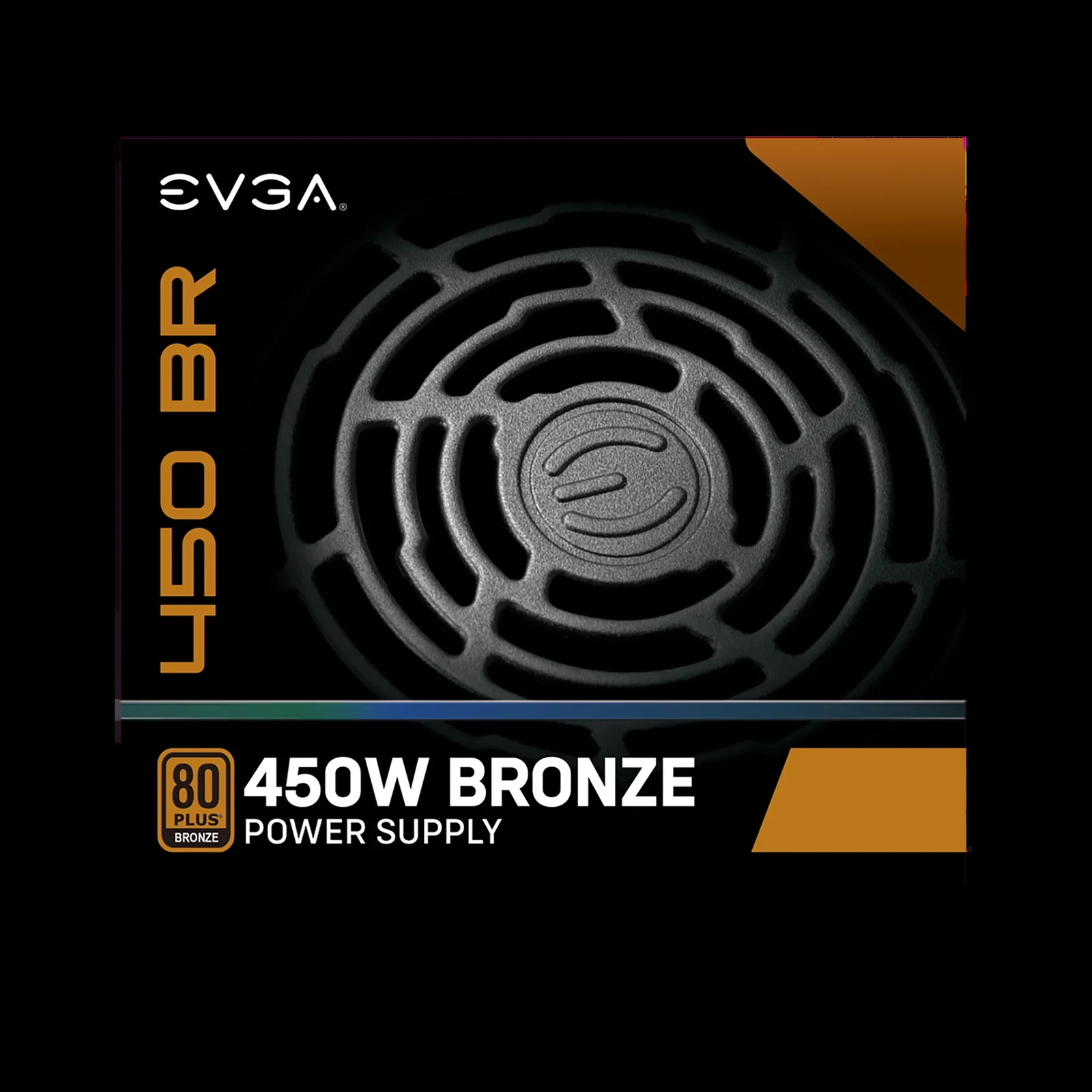 Nguồn PC EVGA 450 BR - 80 Plus Bronze - Non Modular - New