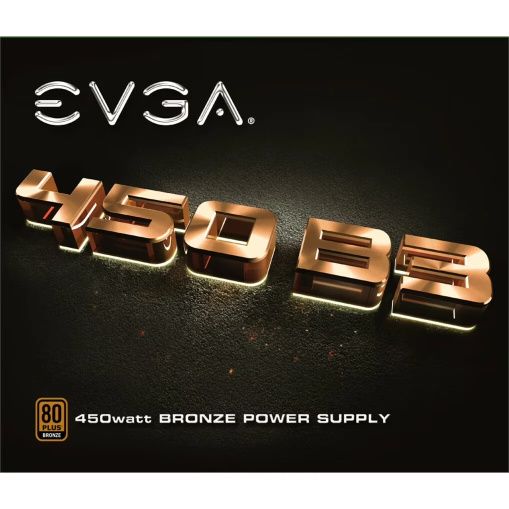 Nguồn PC EVGA 550 B3 - 80 Plus Bronze - Full Modular - New