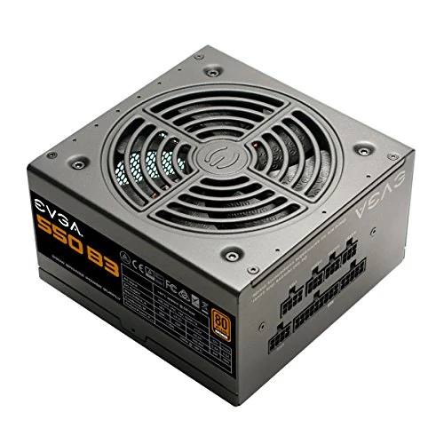 Nguồn PC EVGA 550 B3 - 80 Plus Bronze - Full Modular - New