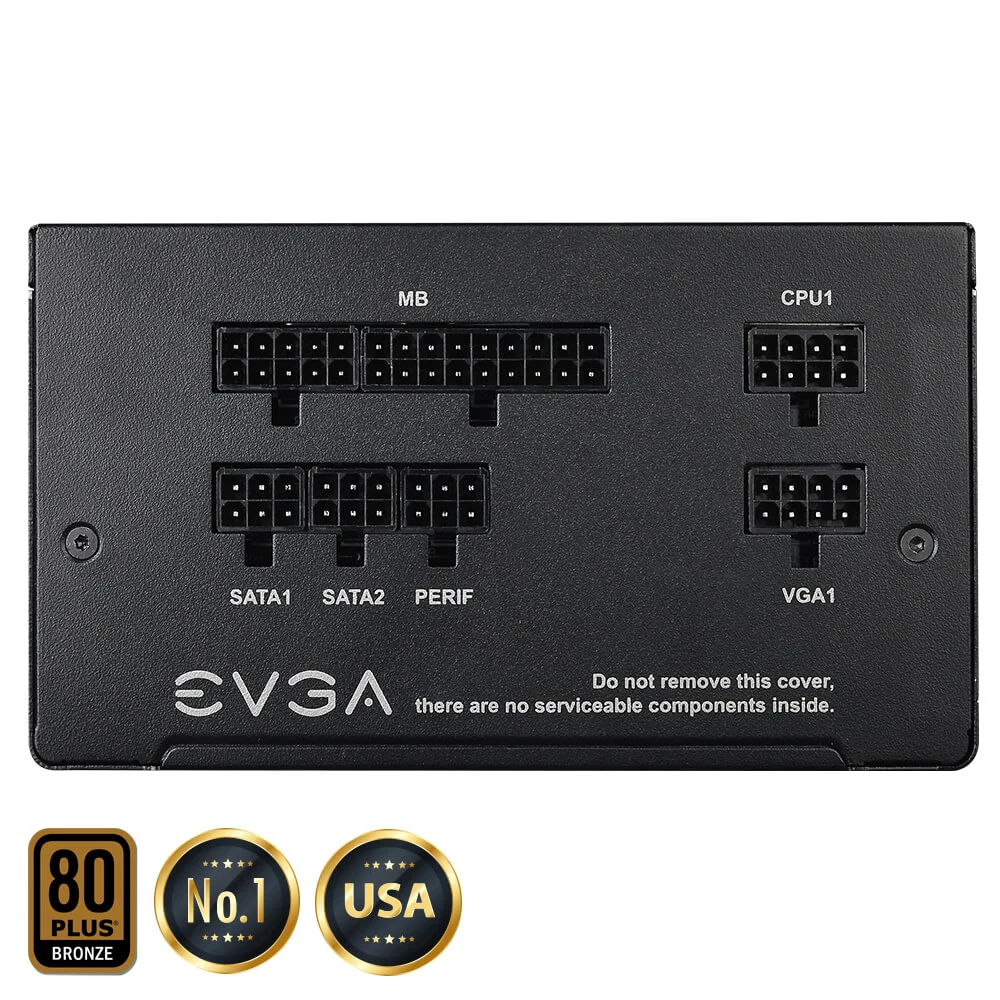 Nguồn PC EVGA 550 B5 - 80 Plus Bronze - Full Modular - New