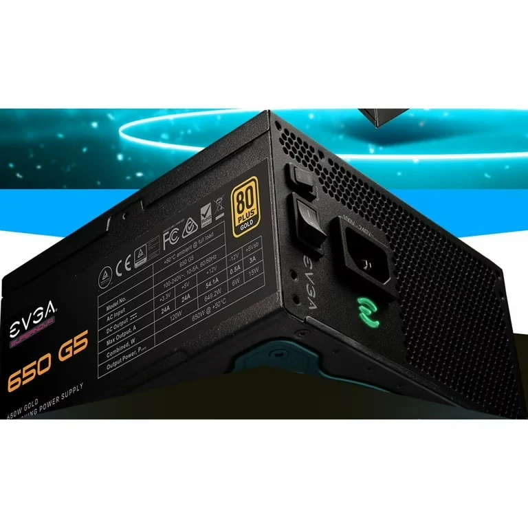 Nguồn PC EVGA 650 G5 - 80 Plus Gold - Full Modular - New