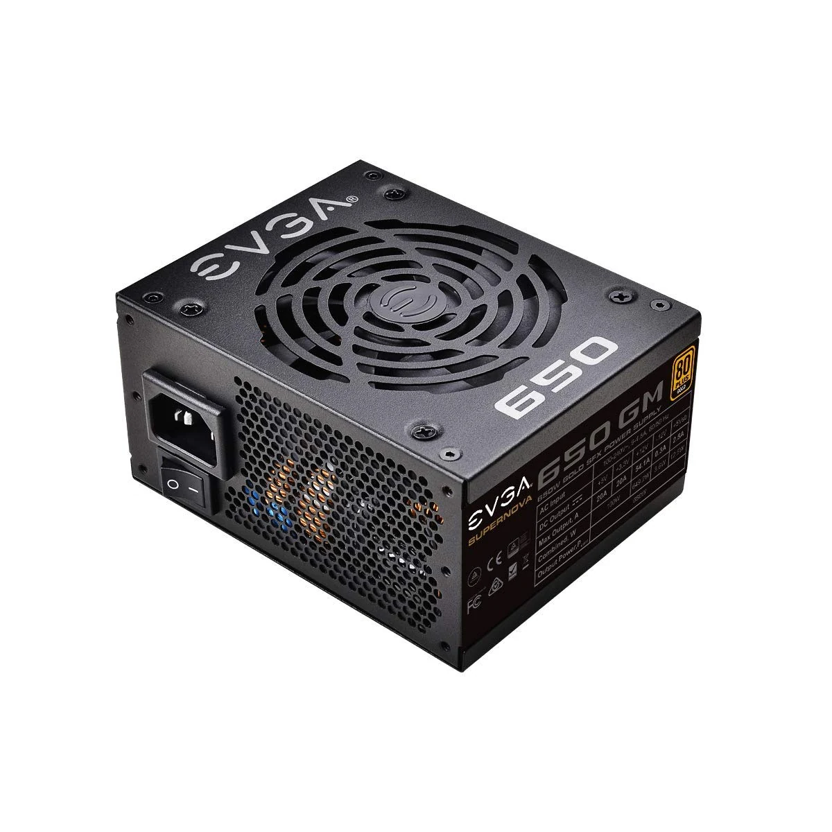 Nguồn PC EVGA 650 GM - 80 Plus Gold - Full Modular - New