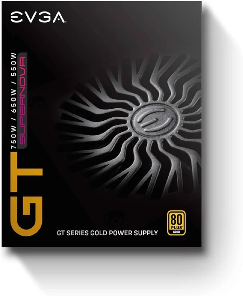Nguồn PC EVGA 650 GT - 80 Plus Gold - Full Modular - New