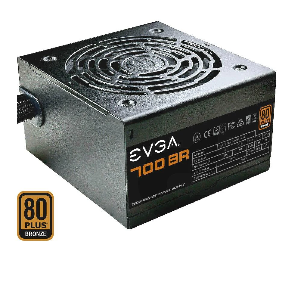 Nguồn PC EVGA 700 BT - 80 Plus Bronze - Non Modular - New