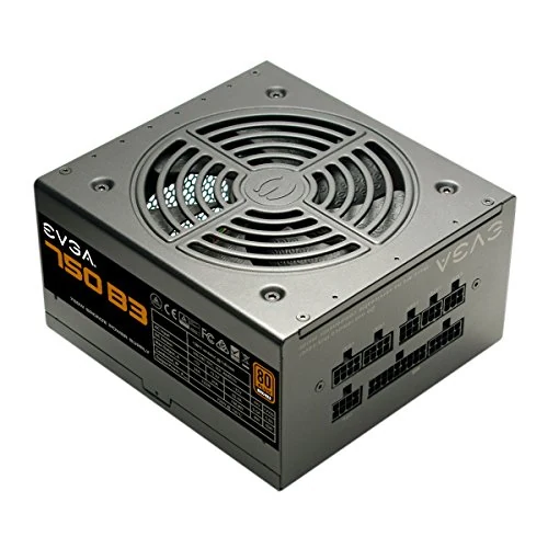 Nguồn PC EVGA 750 B3 - 80 Plus Bronze - Full Modular - New