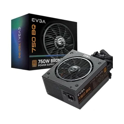 Nguồn PC EVGA 750 BQ - 80 Plus Bronze - Semi Modular - New