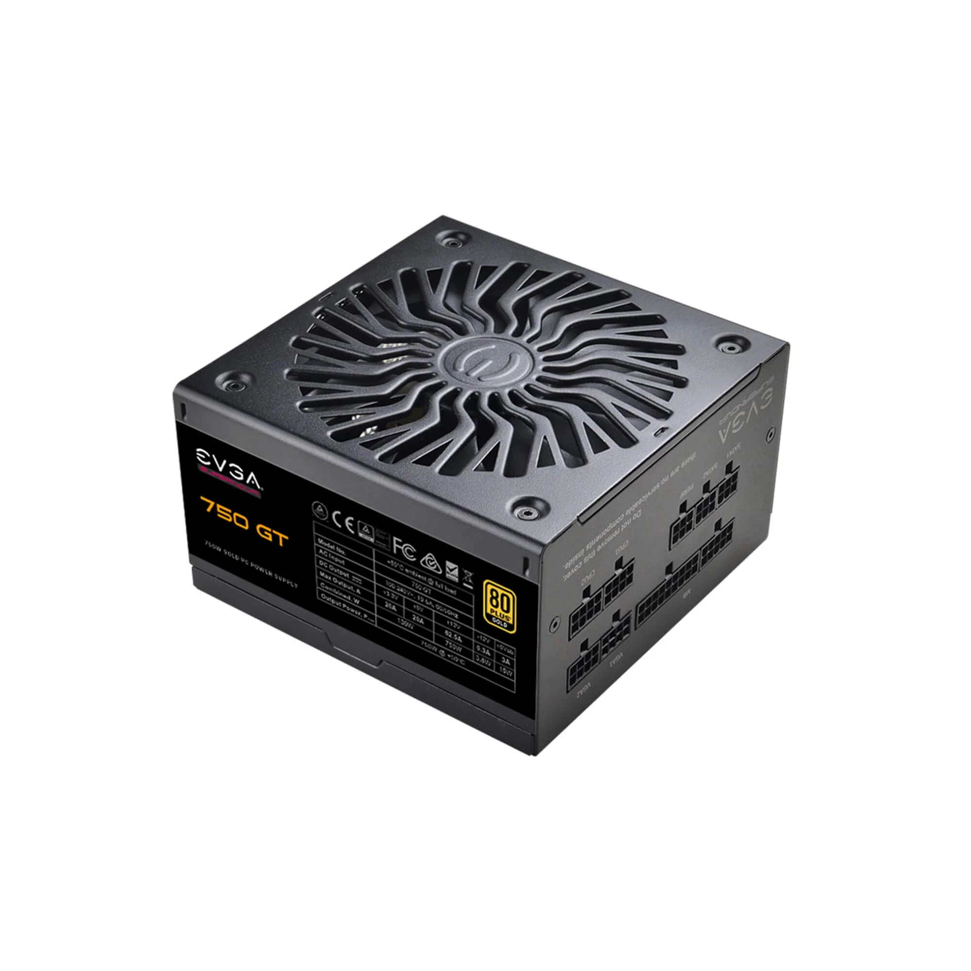 Nguồn PC EVGA 750 G6 - 80 Plus Gold - Full Modular - New