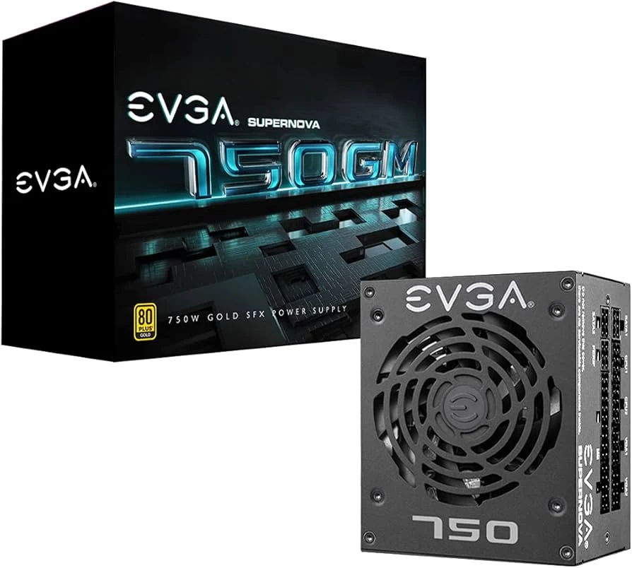 Nguồn PC EVGA 750 G6 - 80 Plus Gold - Full Modular - New