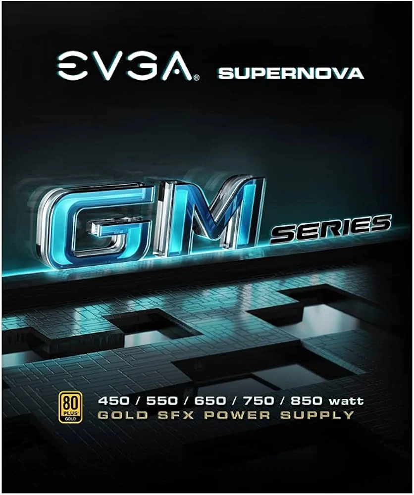 Nguồn PC EVGA 750 GM - 80 Plus Gold - Full Modular - New
