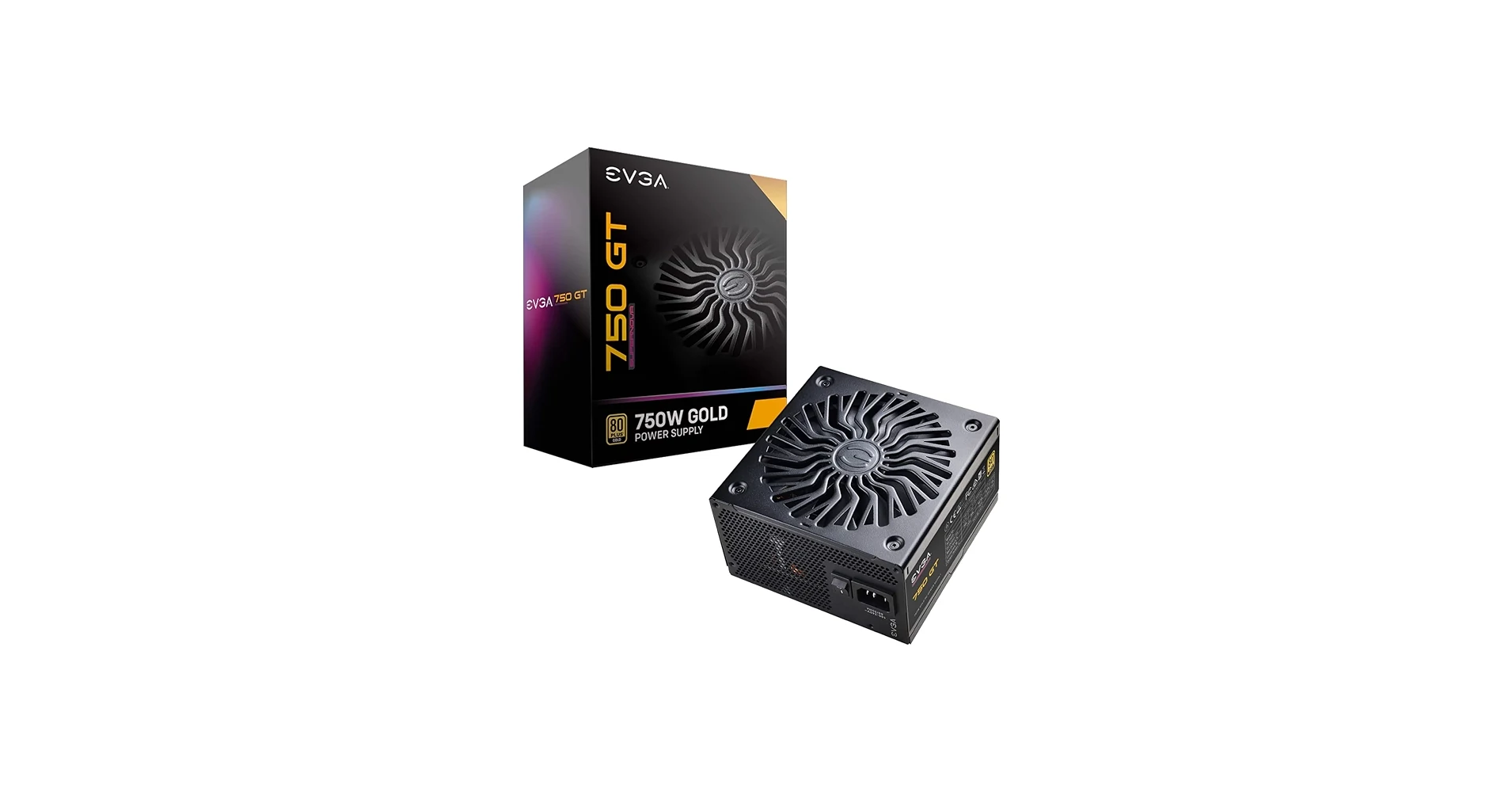 Nguồn PC EVGA 750 GT - 80 Plus Gold - Full Modular - New