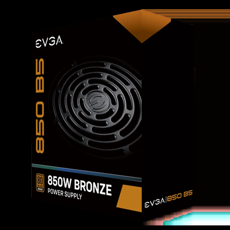 Nguồn PC EVGA 850 B5 - 80 Plus Bronze - Full Modular - New