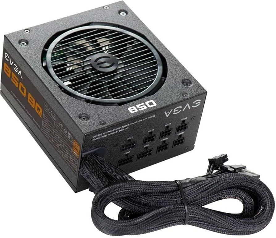 Nguồn PC EVGA 850 BQ - 80 Plus Bronze - Semi Modular - New