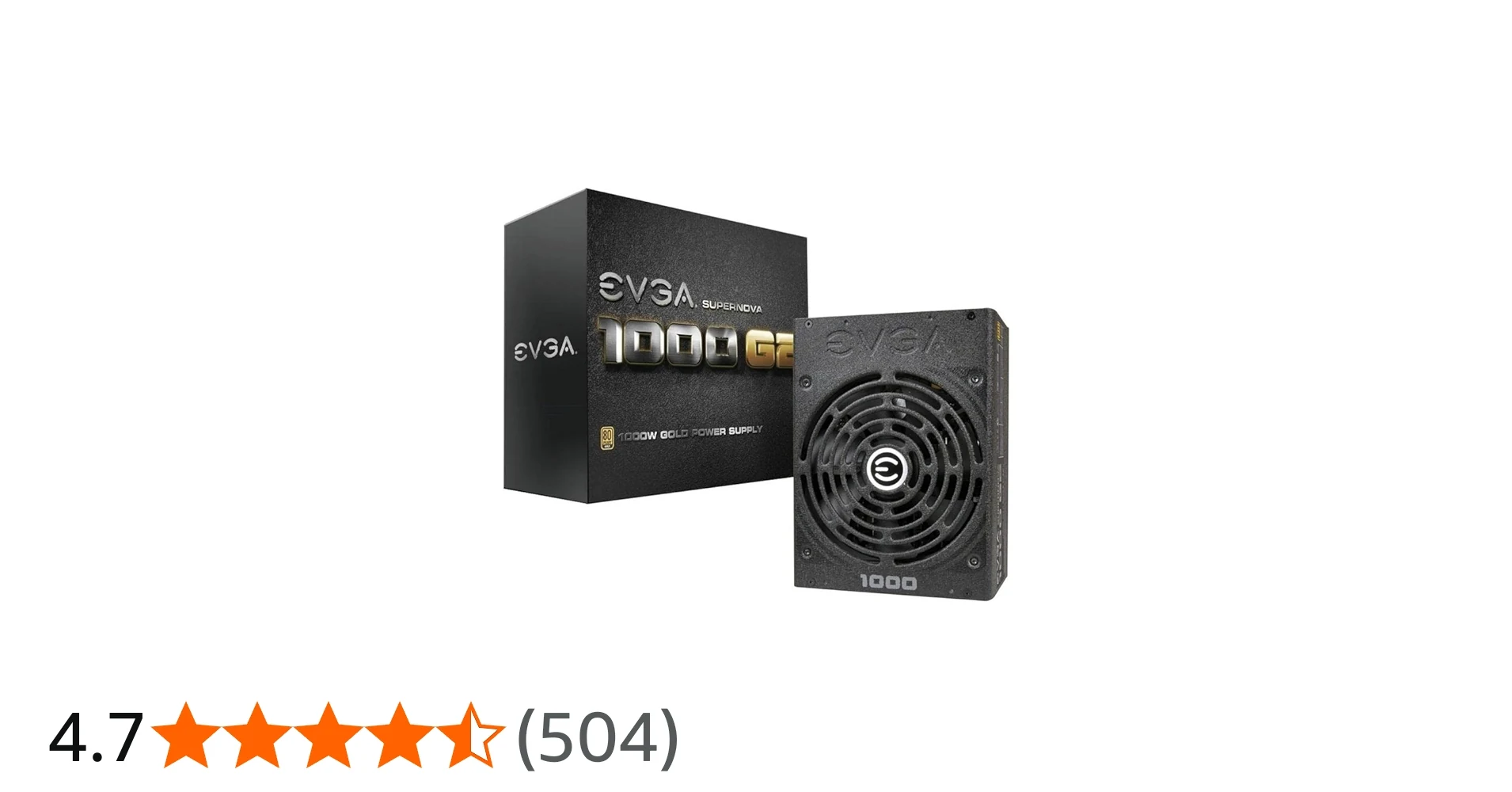 Nguồn PC EVGA SuperNOVA 1000 G2 - 80 Plus Gold - Full Modular - New