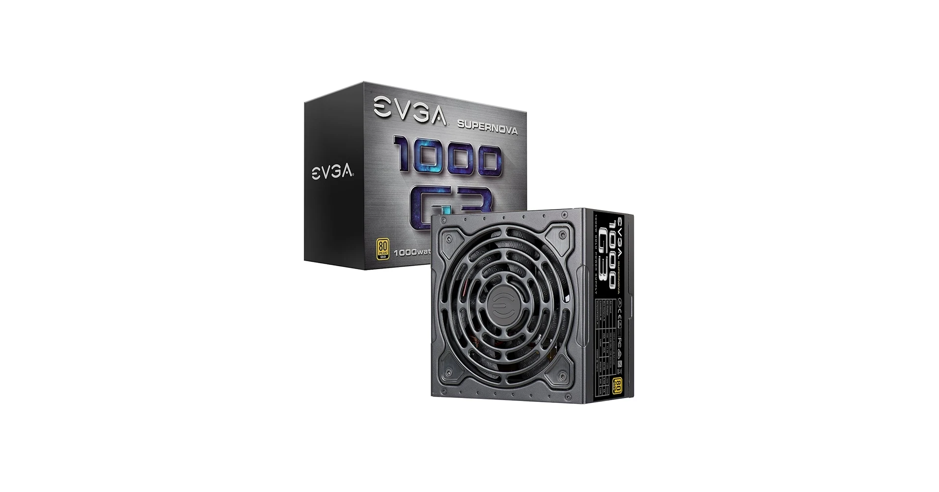 Nguồn PC EVGA SuperNOVA 1000 G3 - 80 Plus Gold - Full Modular - New