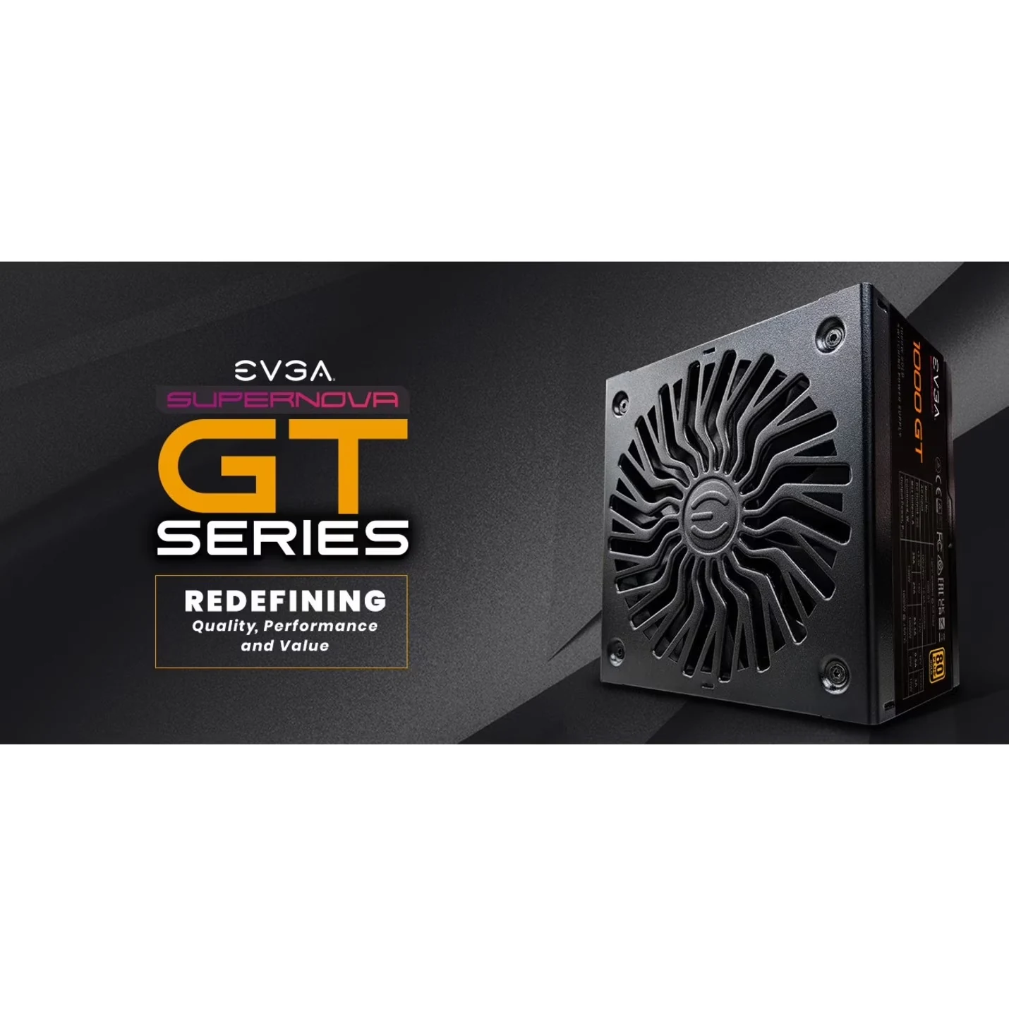 Nguồn PC EVGA SuperNOVA 1000 GT - 80 Plus Gold - Full Modular - New