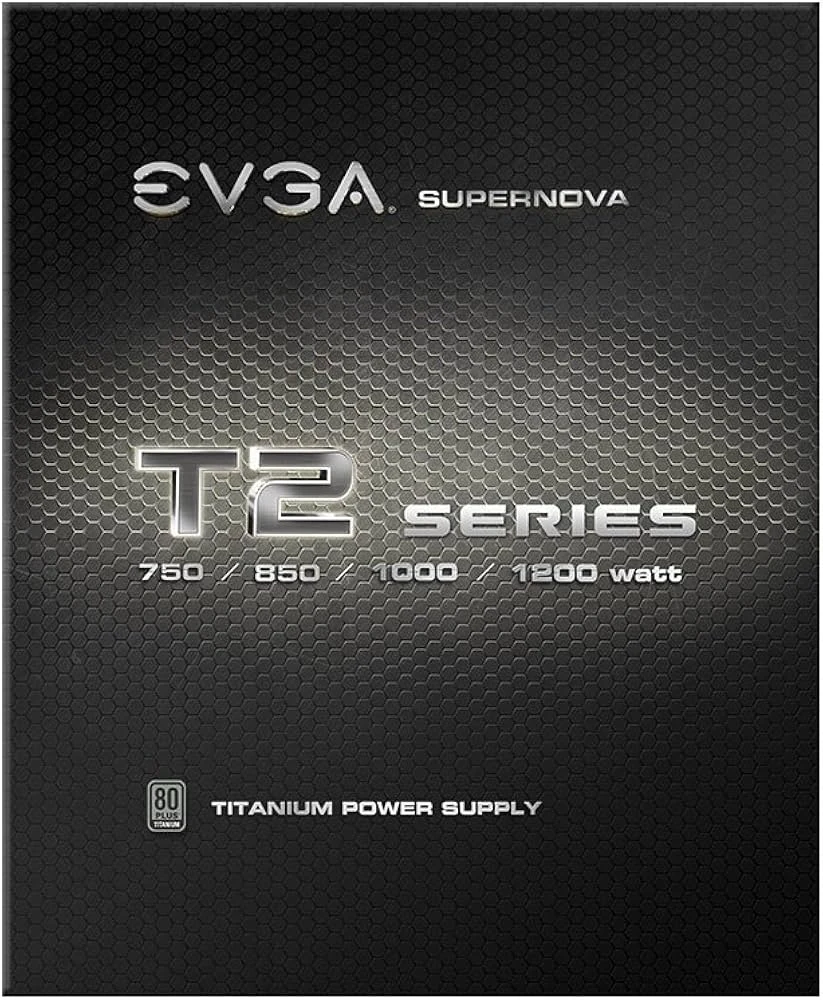 Nguồn PC EVGA SuperNOVA 1000 T2 - 80 Plus Titanium - Full Modular - New