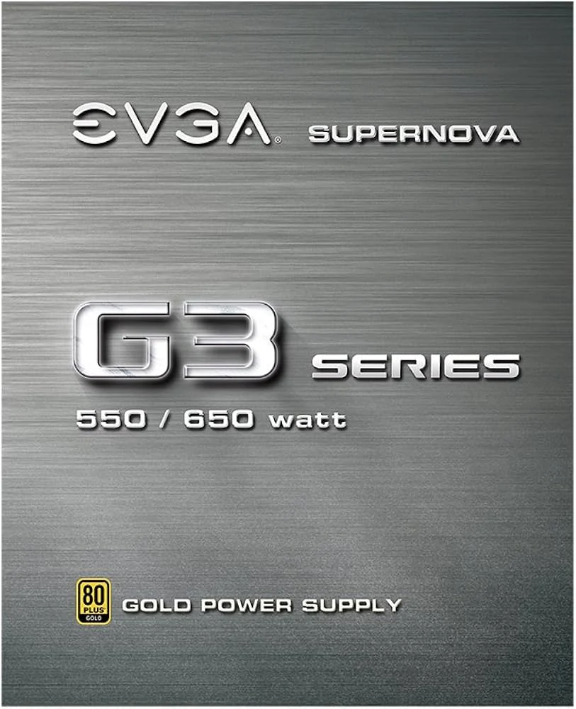 Nguồn PC EVGA SuperNOVA 550 G3 - 80 Plus Gold - Full Modular - New