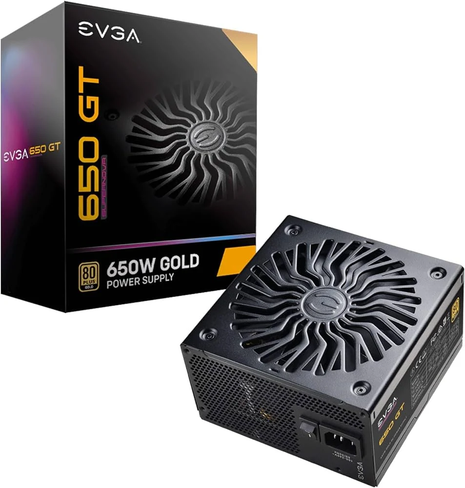 Nguồn PC EVGA SuperNOVA 650 GA - 80 Plus Gold - Full Modular - New