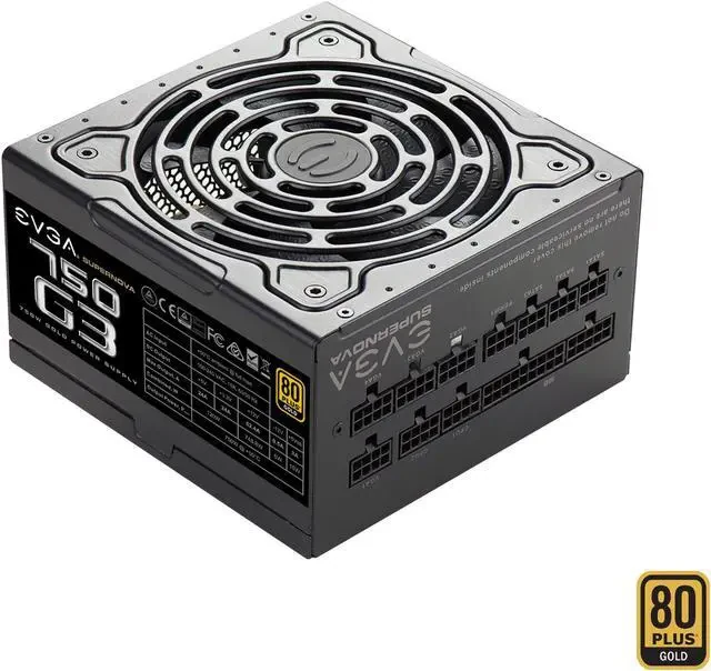 Nguồn PC EVGA SuperNOVA 750 G3 - 80 Plus Gold - Full Modular - New