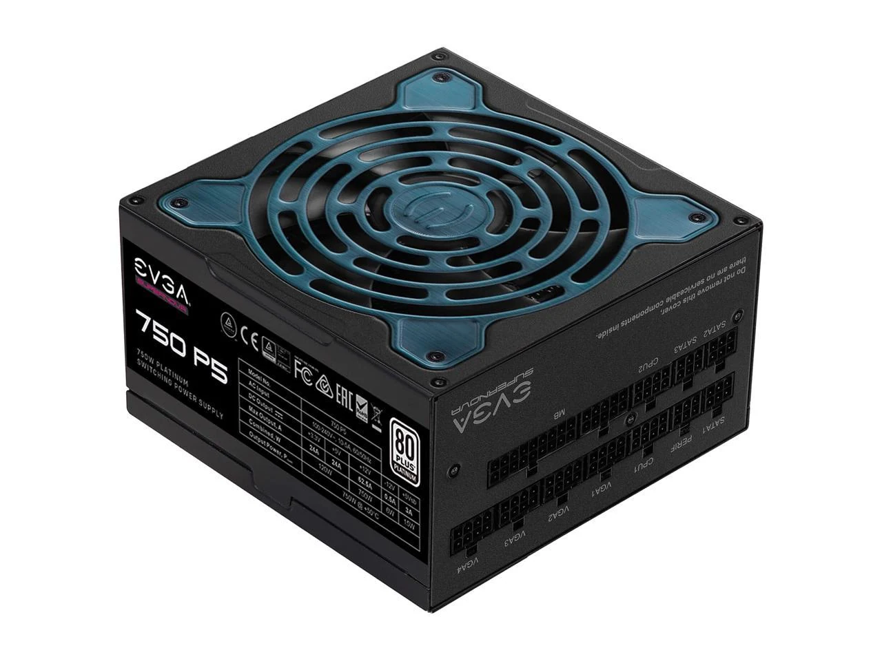 Nguồn PC EVGA SuperNOVA 750 P5 - 80 Plus Platinum - Full Modular - New
