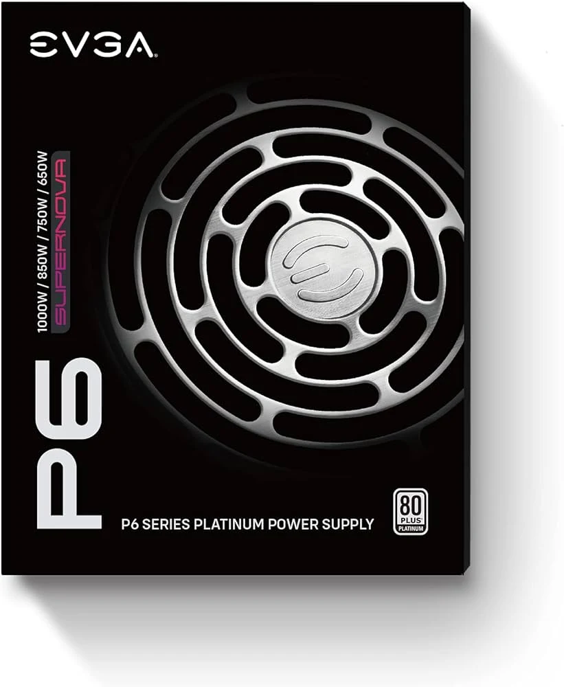 Nguồn PC EVGA SuperNOVA 750 P6 - 80 Plus Platinum - Full Modular - New