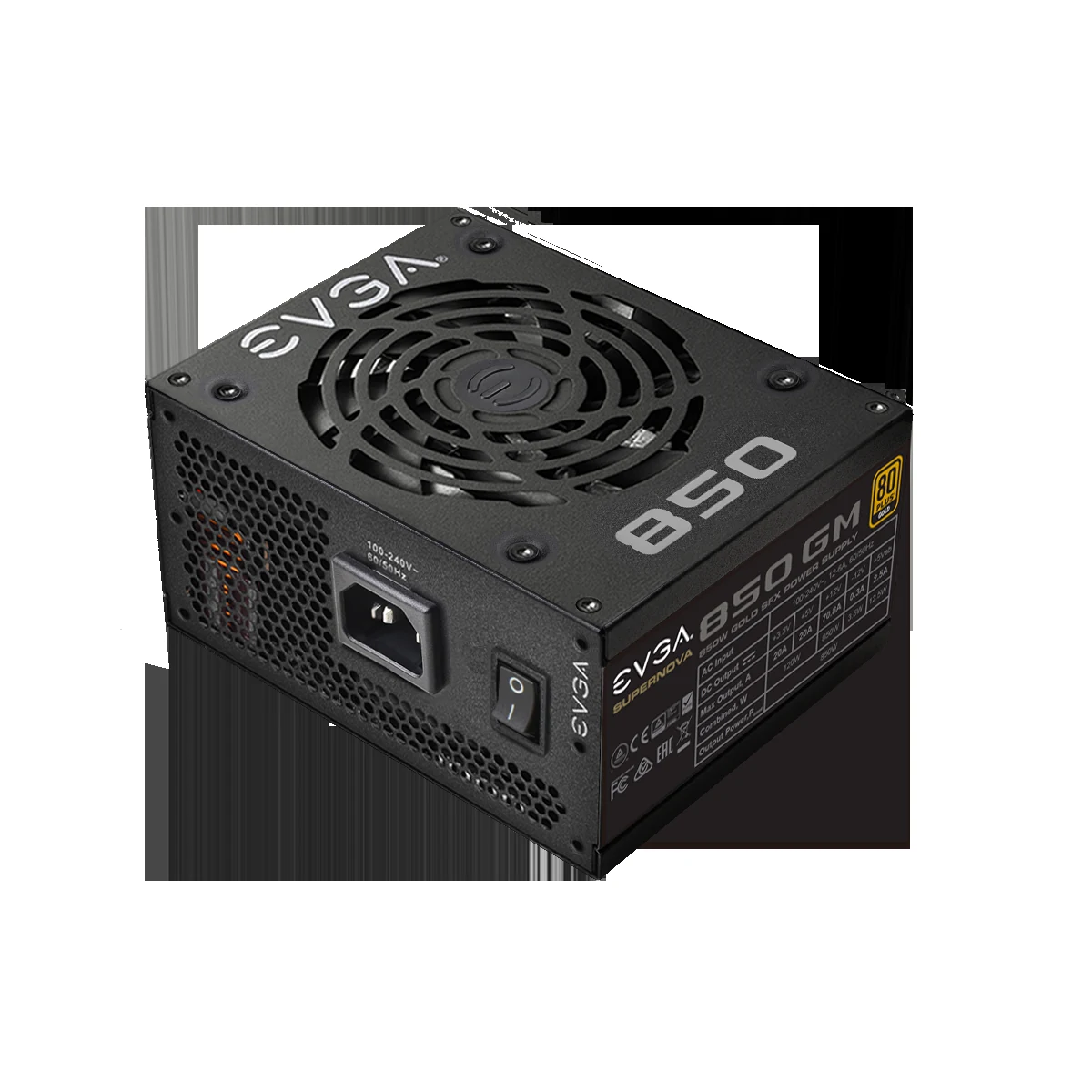 Nguồn PC EVGA SuperNOVA 850 G6 - 80 Plus Gold - Full Modular - New