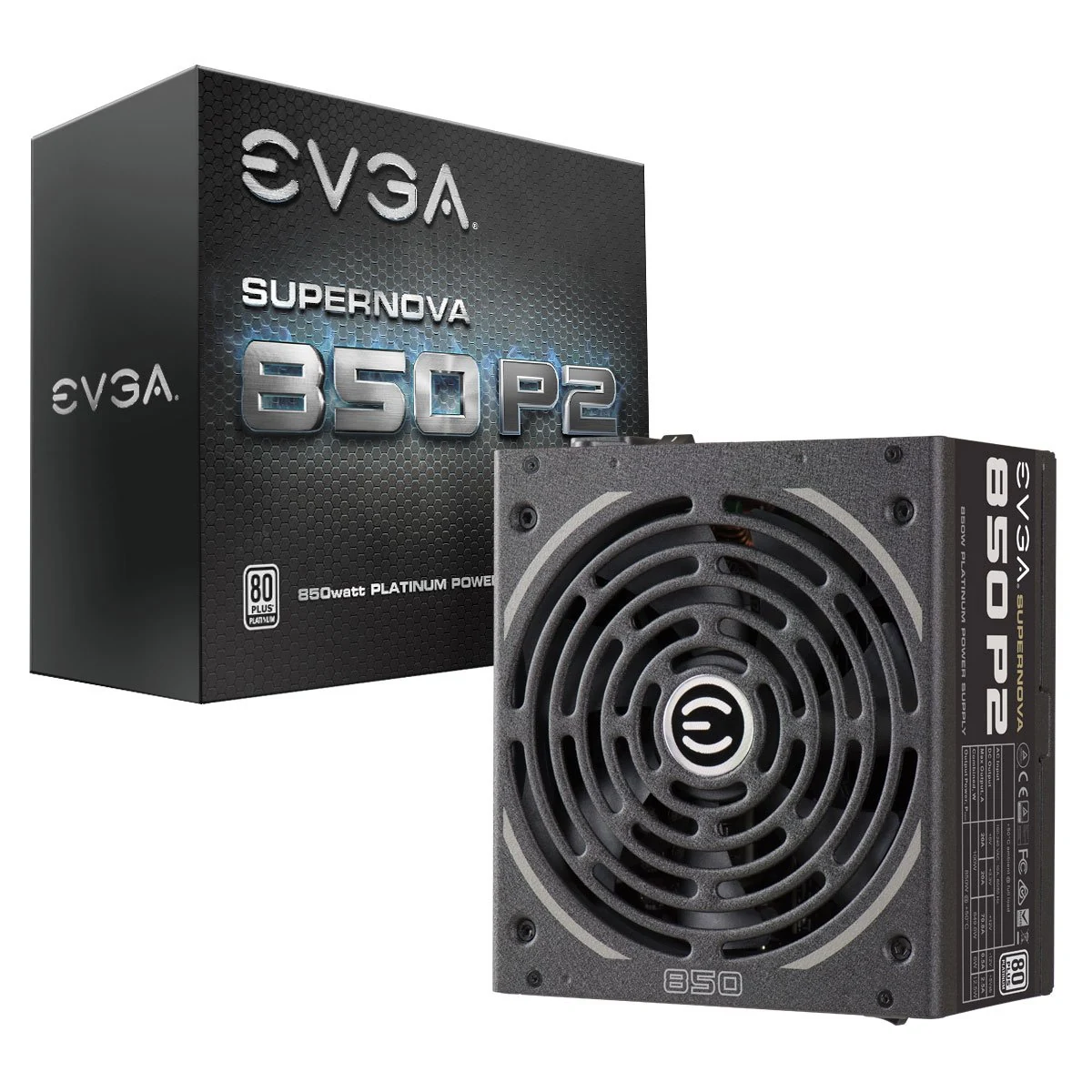 Nguồn PC EVGA SuperNOVA 850 P2 - 80 Plus Platinum - Full Modular - New