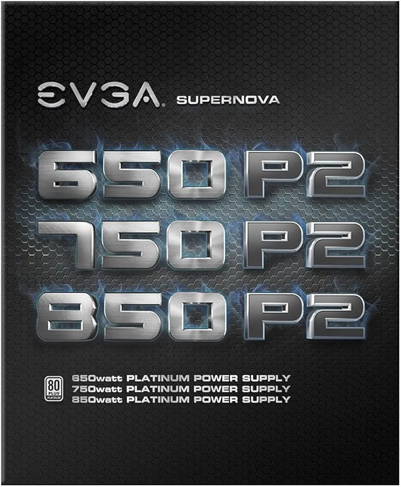 Nguồn PC EVGA SuperNOVA 850 P6 - 80 Plus Platinum - Full Modular - New