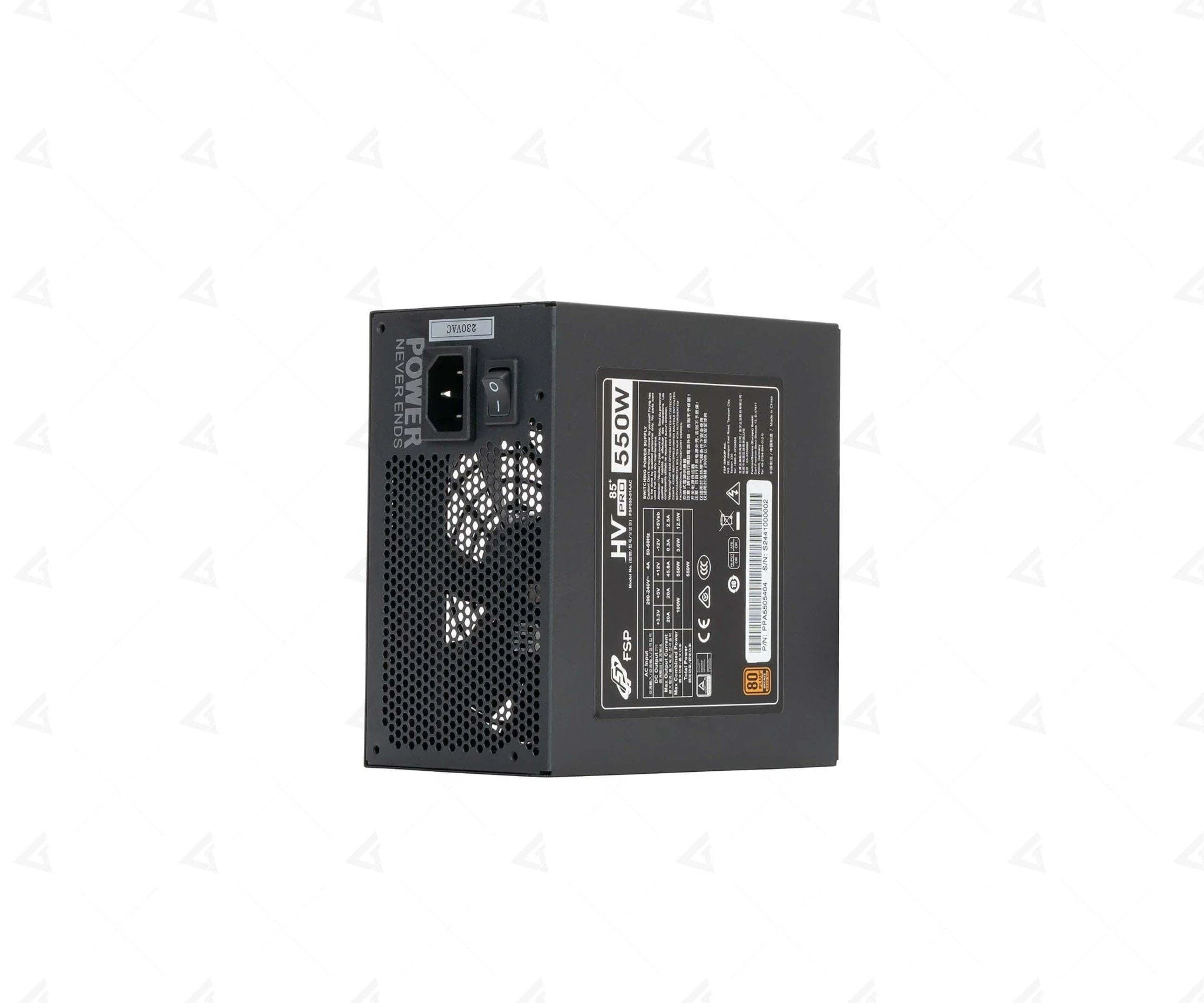Nguồn PC FSP HV PRO 550W - 80 Plus Bronze - Non Modular - New