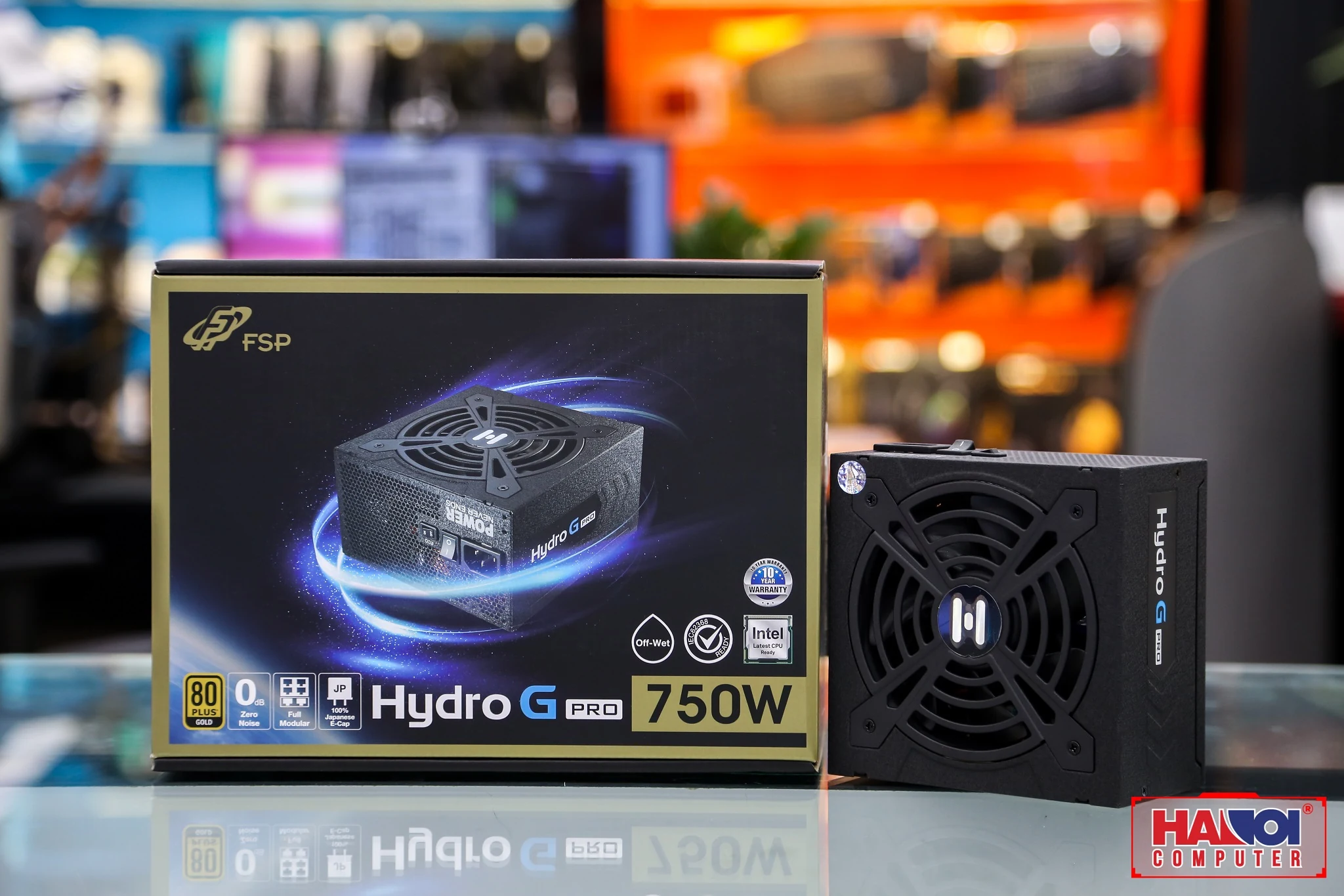 Nguồn PC FSP Hydro G PRO 750W - 80 Plus Gold - Full Modular - New