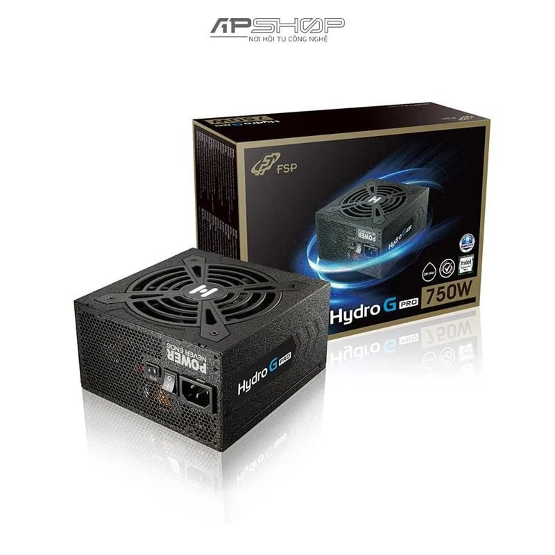 Nguồn PC FSP Hydro G PRO 750W - 80 Plus Gold - Full Modular - New
