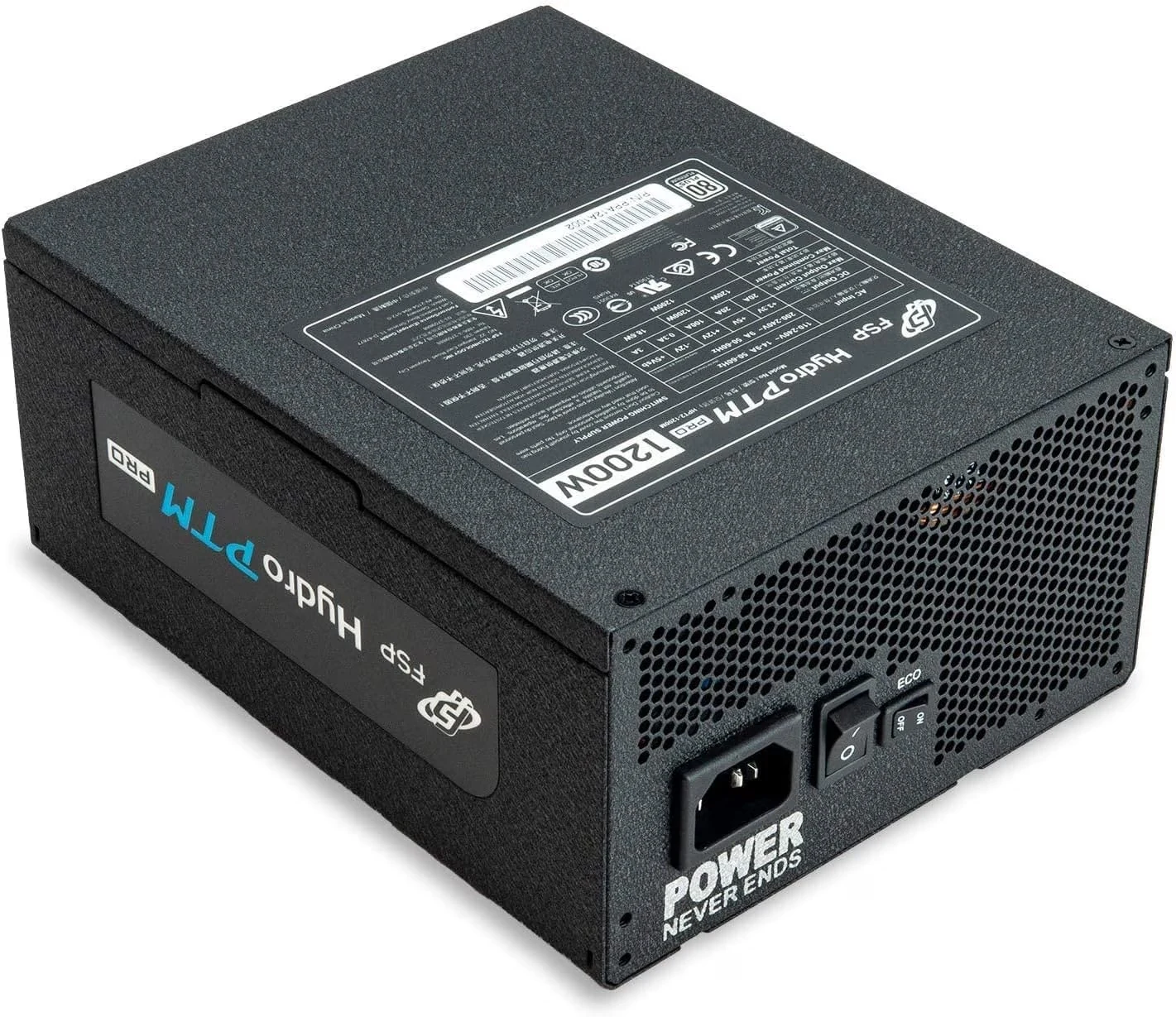 Nguồn PC FSP Hydro PTM PRO 1200W - 80 Plus Platinum - Full Modular - New