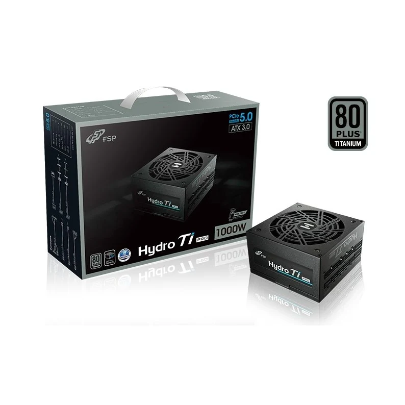 Nguồn PC FSP Hydro Ti PRO 850W - 80 Plus Titanium - Full Modular - New