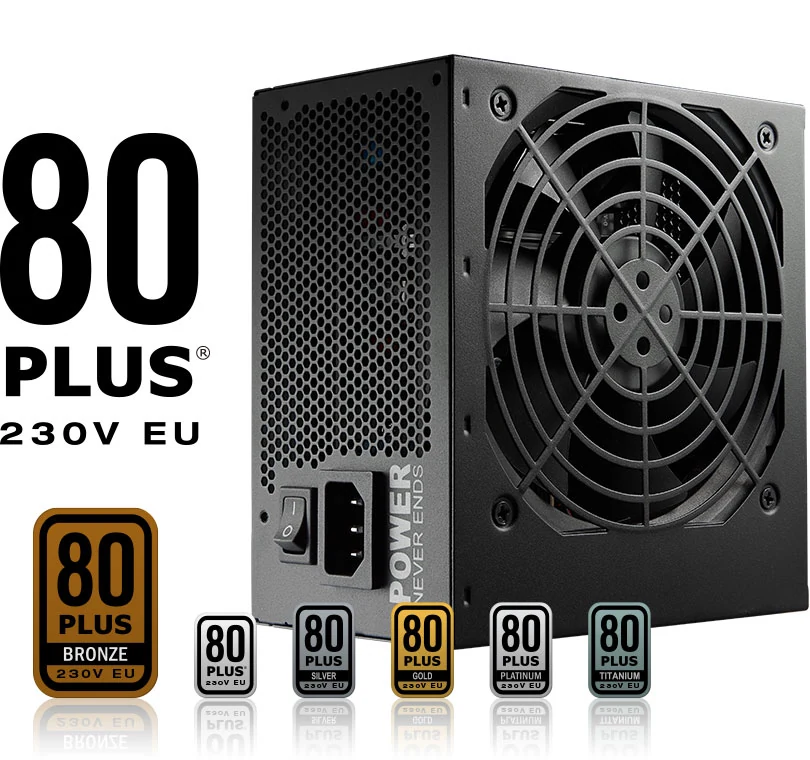 Nguồn PC FSP HYPER 80+ PRO 550W - 80 Plus Bronze - Non Modular - New