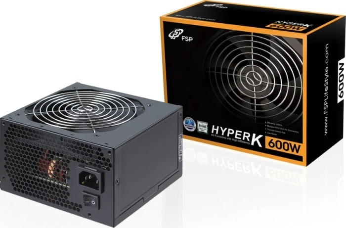 Nguồn PC FSP HYPER K 600W - 80 Plus White - Non Modular - New
