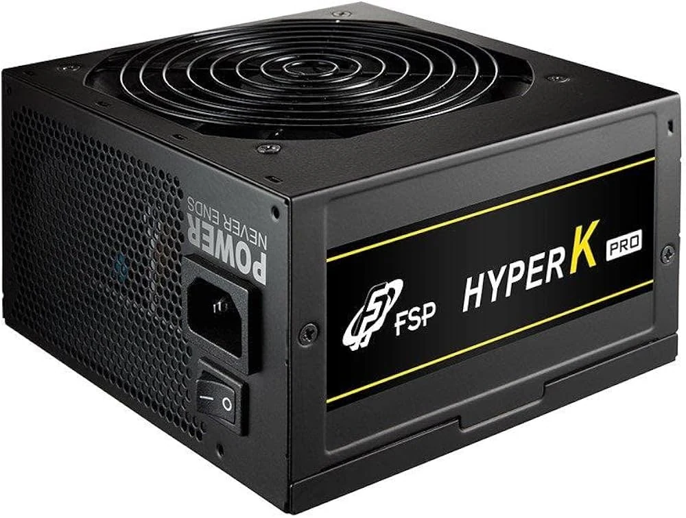 Nguồn PC FSP HYPER K PRO 600W - 80 Plus White - Non Modular - New