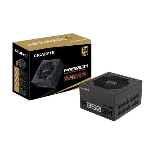 Nguồn PC GIGABYTE P850GM - 80 Plus Gold - Full Modular - New