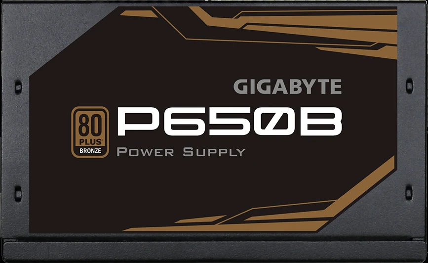 Nguồn PC GIGABYTE PB650B - 80 Plus Bronze - Non Modular - New
